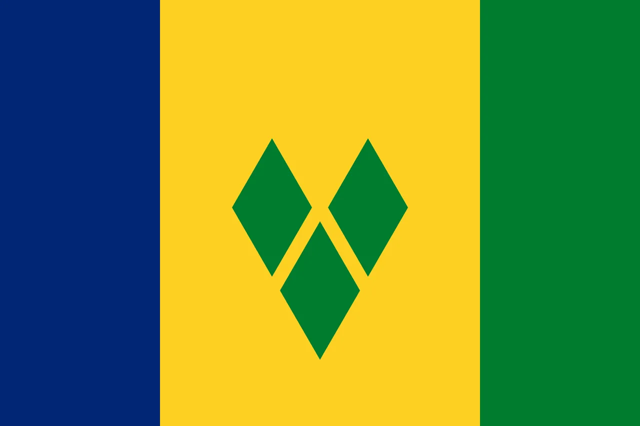 Saint Vincent and the Grenadines flag